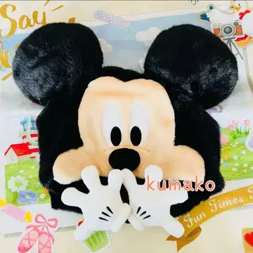 [ 새상품 ] 팬캡*미키*캡*복슬복슬*디즈니 리조트