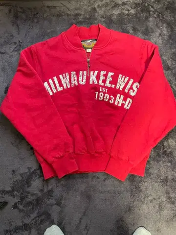 Harley-Davidson 하프 지퍼 트레이닝복 할리데이비슨