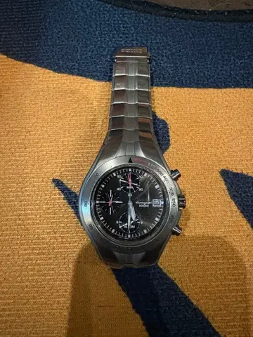 SEIKO 크로노그래프 블랙