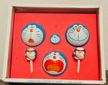 [ 레어 ] 도라에몽 골프 공 티 세트 [ 레어 ]