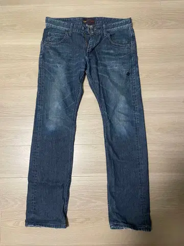 Lee Hurley 콜라보 스트레이트 데님 32