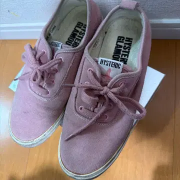 HYSTERIC GLAMOUR 핑크 스니커즈