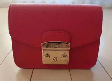 [ 새상품급 ] FURLA 빨간색 숄더백