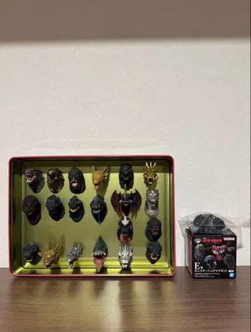 제일복권 고질라 몬스터 헤드 마그넷 풀컴프 세트