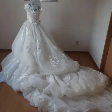 화이트 웨딩 드레스