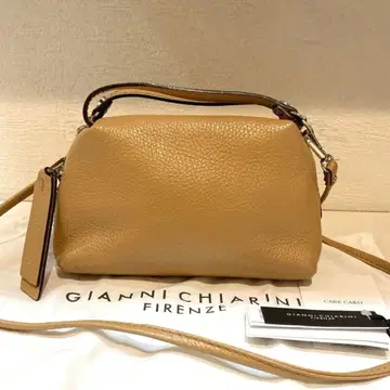 [ 새상품급 ] GIANNI CHIARINI 알리파 S 숄더백 카멜