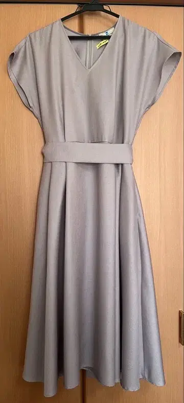 UNITED ARROWS 원피스 베이지 모브 브라운 그레이