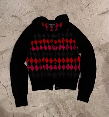 BLACK LABEL Paul Smith 아가일 가디건 사이즈 M