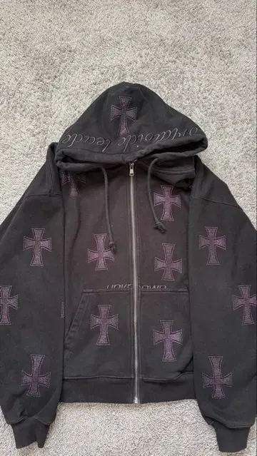 unknown London 지퍼 후드티
