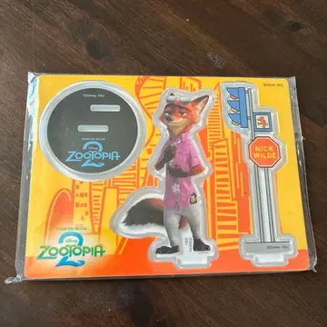 주토피아 닉 와일드 아크릴 스탠드