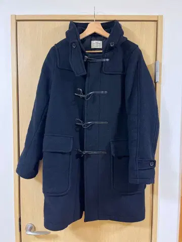 COEN 네이비 더플 코트 M