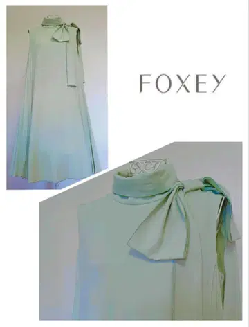 폭시 뉴욕 42366 Dress ELARA 리본 원피스 레어 42