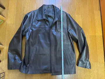 FEDI! 천연 가죽 브라운 가죽 자켓 사이즈 LL L 정도 피그 레더