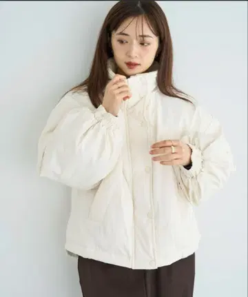 mil 숏 패딩 자켓