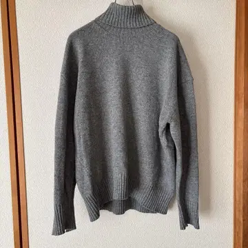 NANO universe 터틀넥 니트 그레이