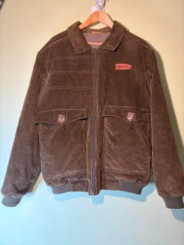 코듀로이 블루종