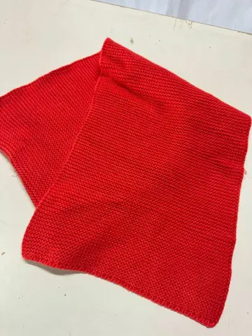 Cath Kidston 캐스키드슨 코튼 울 머플러 오렌지