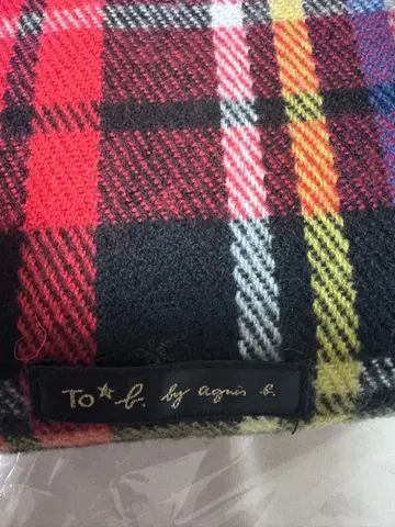 체크 머플러 To b.agnesb.