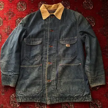 50s-60s RAIL CHIEF 데님 커버올 실측치수 36-38