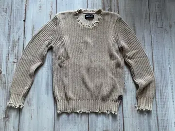 리플레이 REPLAY 남성용 니트 스웨터 베이지