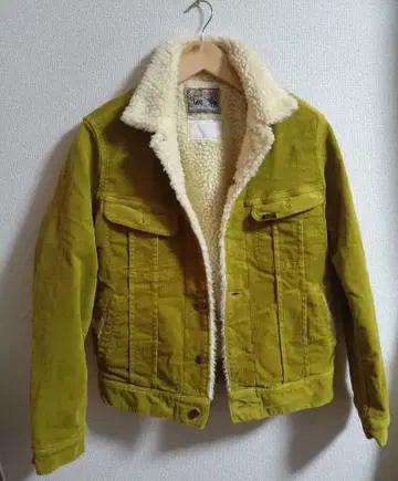 Lee 코듀로이 보아 자켓 머스타드