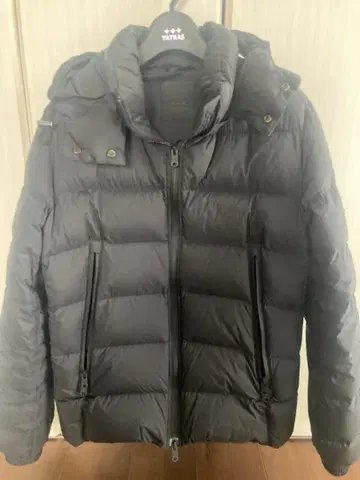 새상품급 TATRAS BORBORE 블랙 후드 부착