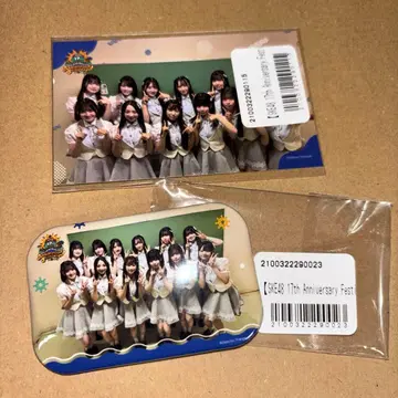 SKE48 17th Anniversary 캔뱃지 스티커 연구생