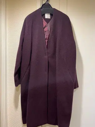 AG by aquagirl 노카라 코트 (버건디)