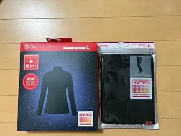 유니클로 울트라 웜 하이넥 히트텍 레깅스 여성용 L 사이즈 9