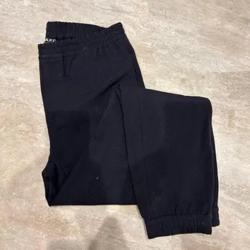 APC 블랙 조거 팬츠