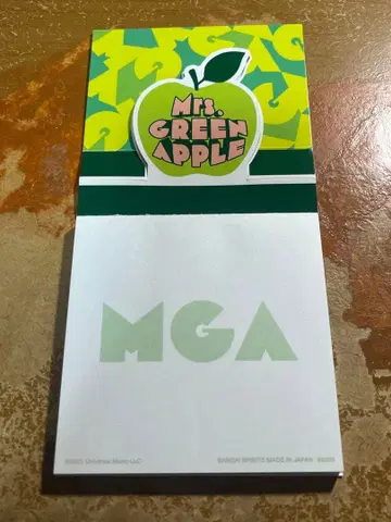 미세스 그린애플 제일복권 메탈 참 & 입체 메모