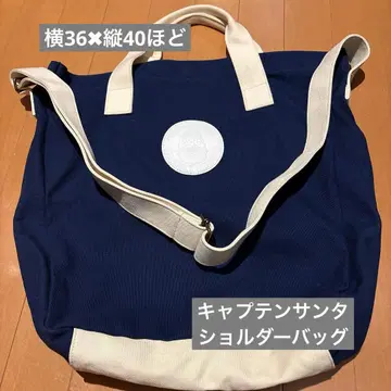 캡틴산타 숄더백 캔버스 원단