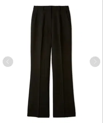 LILY BROWN 센터 프레스 플레어 팬츠