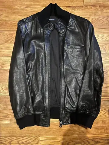 어반 리서치 램 가죽 양가죽 블루종 자켓 라이더스 L