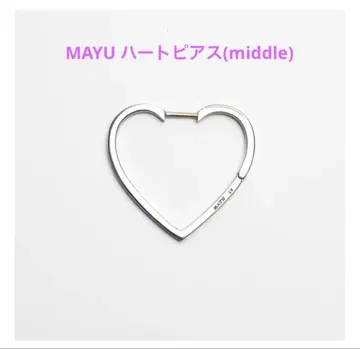 MAYU 하트 귀걸이 (middle)