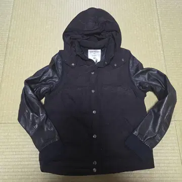 희소 3WAY 이소재 소매 램 가죽 다운 자켓 나노 유니버스