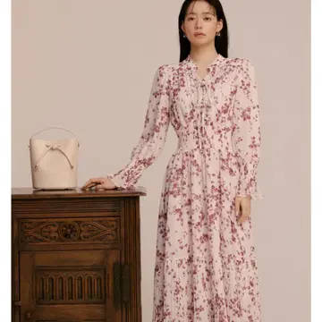 SNIDEL 택 포함 새상품 꽃무늬 원피스 드레스