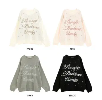 Candy Stripper HAPPYBAG2026 니트탑 PINK