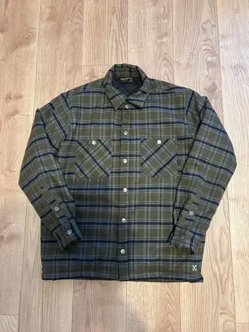 BLUCO 체크 무늬 플란넬 셔츠 M 사이즈