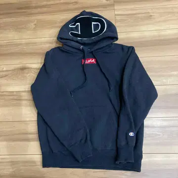 X-girl 챔피언 콜라보 후디