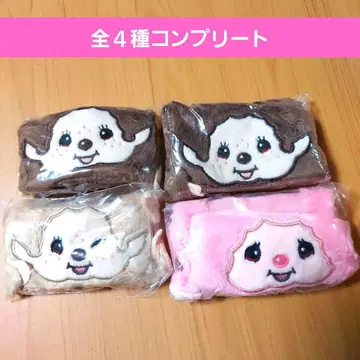 몽치치 봉제 인형 사진 홀더 가챠 가챠가챠 풀 컴프 몽치치 군