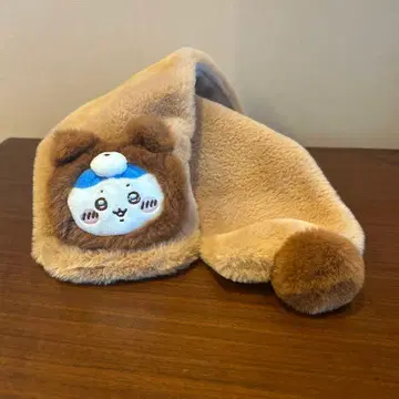 치이카와 중국 miniso 한정판 곰 머플러 하치와레