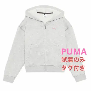 푸마 우먼 지퍼 후드티 맨투맨 [택 포함]