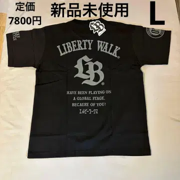 LIBERTY WALK LB thorn logo tee black