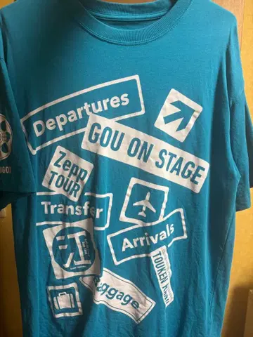 에 온 스테이지 ZEPP TOUR REBOOT T셔츠 마츠이 에