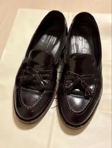 잘란 스리와야 태슬 로퍼 사이즈 6 25cm 버건디