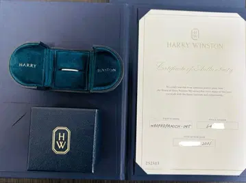 해리 윈스턴 마이크로 파베 하프 이터니티 반지