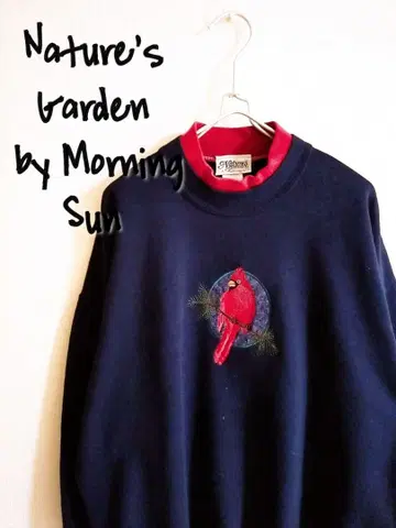 D222179 네이처스 가든 자수 맨투맨