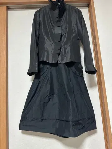 HIROKO BIS 프릴 자켓 & 원피스 2세트