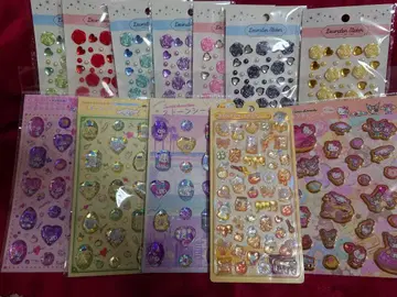 봉봉 드롭씰 스톤 캔디 데코레이션씰 산리오